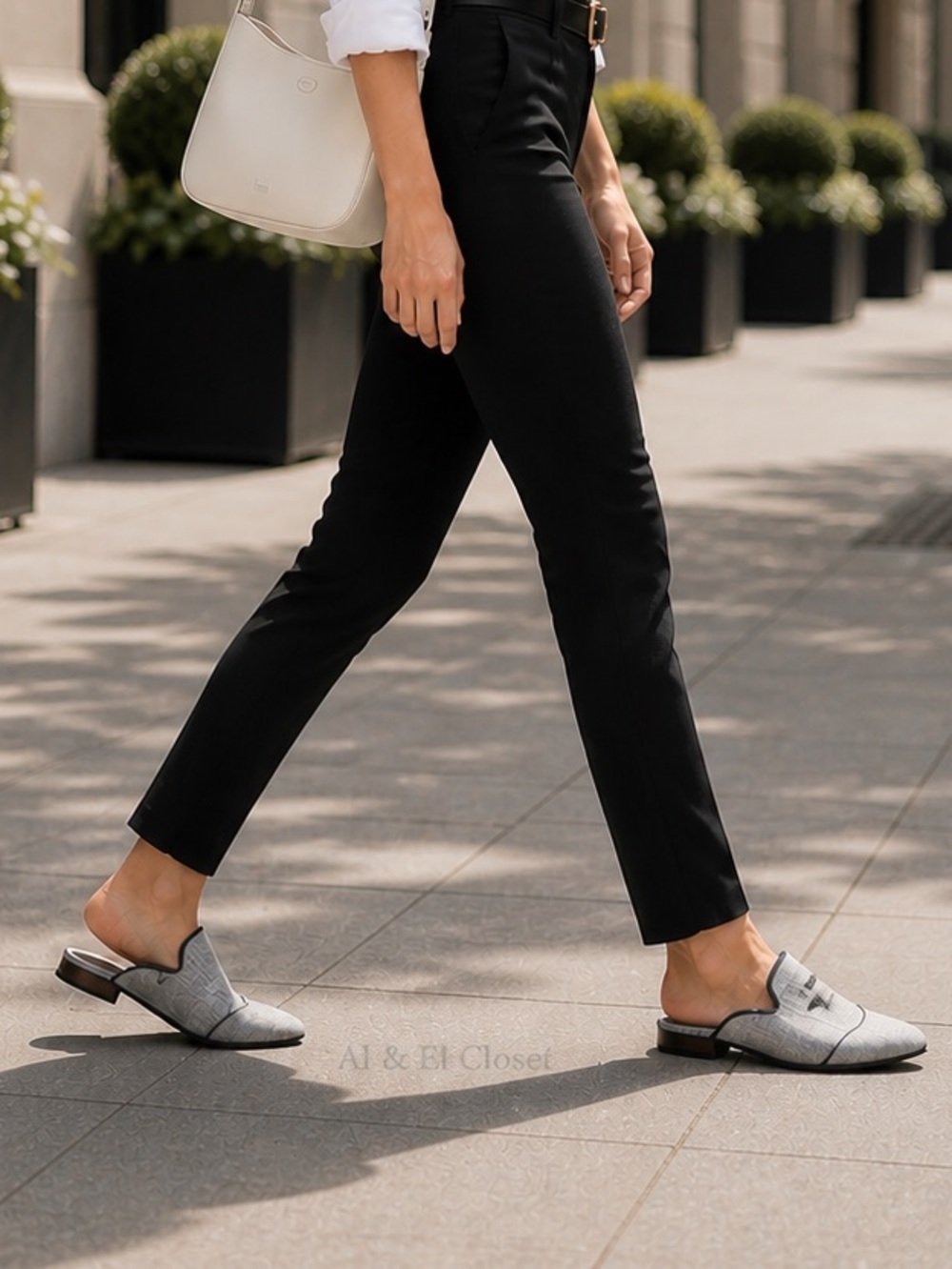 The Office of Angela Scott Miss Adelaide Denim Mules EU 38.5 US 8.5 NIB